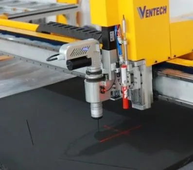 Máquina de talla de forma de conducto de corte de hoja de conducto de fibra de vidrio